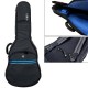 Housse Guitare Electrique 20mm - Noir/bleu - STEFY