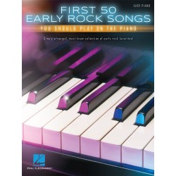 First 50 early rock songs - piano facile