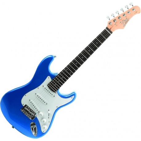 Eko Stratocaster Junior 3/4 Blue GEE S100 - Guitare Electrique