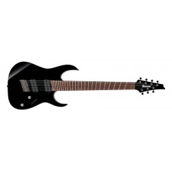 IBANEZ 7 cordes MS7 Black - Guitare Electrique