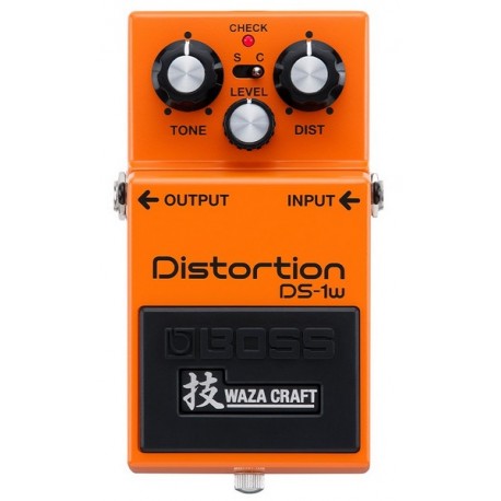 BOSS DS-1w Distortion Waza Craft - Pédale