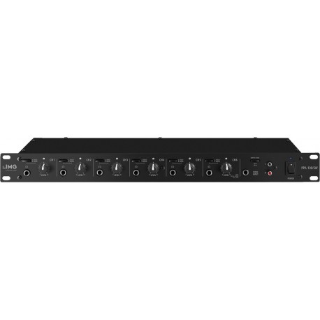 Préampli / Distributeur 6 Casques - Rack 1U