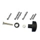 Jeu Vis / Fixation Plateau - Lutrin K&M100/5