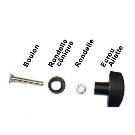 Jeu Vis / Fixation Plateau - Lutrin K&M100/5
