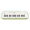 Mini Piano/Keyboard CASIO SA-50 - Blanc/Vert