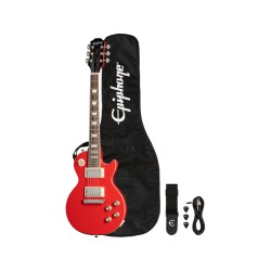 EPIPHONE LP Power Player Junior Red - Guitare electrique 3/4