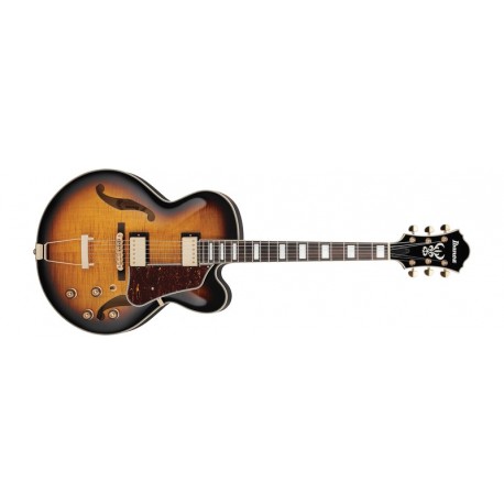 IBANEZ Hollow Body AF95FM Antique Yellow Sunburst - Guitare