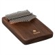 Kalimba 17 notes Sela - Noyer massif noir
