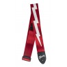 Sangle Gibson Nylon Lightning Bolt Red- Strap