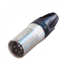 Connecteur XLR mâle 5 pôles DMX neutrik 