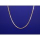 Chainette Argent plaqué Or 50cm