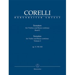 Corelli, Sonates Op.5, No. 7 -12 - Violon