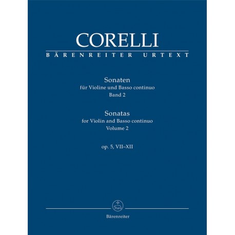 Corelli, Sonates Op.5, No. 7 -12 - Violon