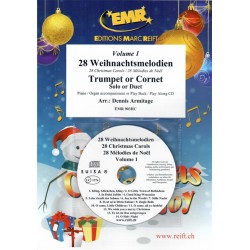 Noël - Christmas Joy - Cornet / Trompette - solo ou duo avec CD