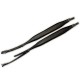 Bretelles Accordeon 6cm Cuir/Velour Velcros System - 118cm