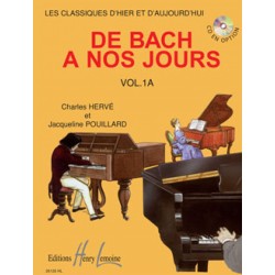 De Bach a nos jours Vol 1A - Piano