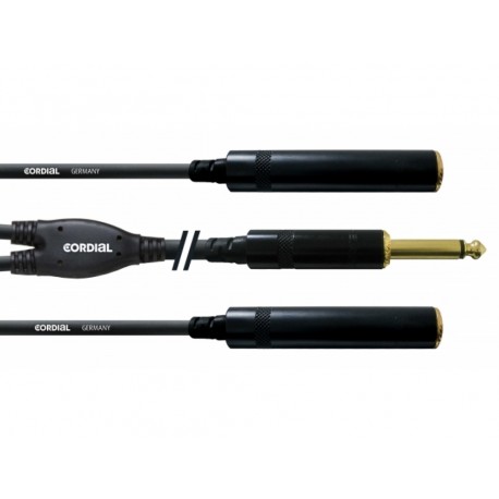 Adaptateur Y Jack Mono 30cm