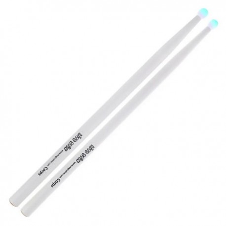 Baguettes Tambour Lumineuses LED Ø18mm CorpsMaster - White
