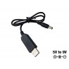 Cable USB to 9V 1A - Boston