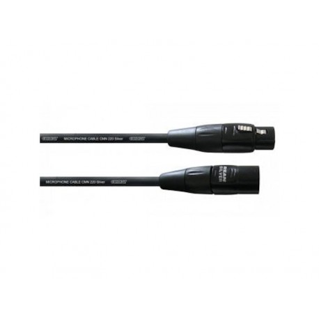 Câble XLR-XLR 1.5m - SilverLine CORDIAL