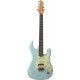 Eko Stratocaster Aire Relic Blue - Guitare Electrique