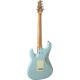 Eko Stratocaster Aire Relic Blue - Guitare Electrique