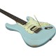 Eko Stratocaster Aire Relic Blue - Guitare Electrique