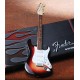 Miniature FENDER Stratocaster Classic Sunburst - 25cm
