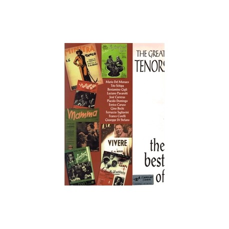 The Great Tenors The best of - Carisch - ACTION