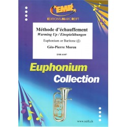 Méthode d'échauffement - Euphonium / Baryton - Moren G.-P.