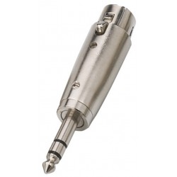 Adaptateur Jack Symétrique -  XLR femelle