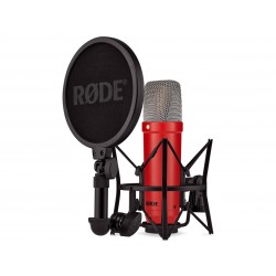 RODE NT1 Signature Red - Micro de studio condensateur, Rouge