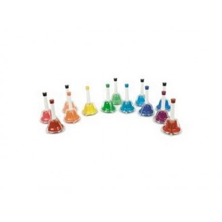 13 Cloches accordées à secouer ou à frapper - Chromatique