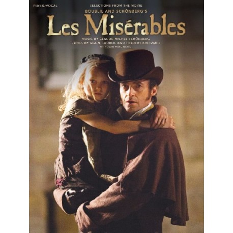 Les Misérables piano et chant avec grille d'accord guitare
