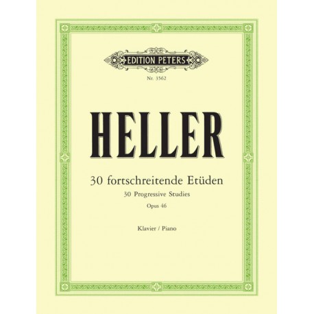 30 Etudes Heller op. 46 - piano