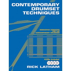 CONTEMPORARY DRUMSET TECHNIQUES - Rick Latham - Batterie