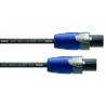 Câble Speaker 5M - Speakon 2 poles - Cordial