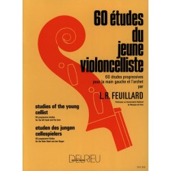 60 Etudes du jeune violoncelliste - Feuillard