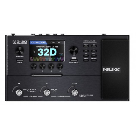 Nux Multi-Effets MG-30 Guitare - Pedal