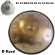 Handpan D Kurd Acier - SMT "hang Style" - Location