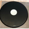 Aquarian 28" Super Kick III Black Coated  - Peau Grosse-caisse - Action