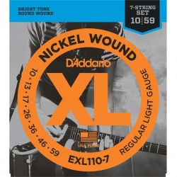 Cordes Electrique 7 cordes EXL110-7 (10-46+59)