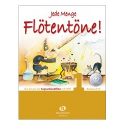 Flötentöne 1 + Audio Online - Jede Menge - Flûte Soprano