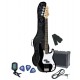 PURE Basse RCB-100 Black + Ampli - Pack Guitare Basse Electrique