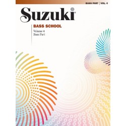 SUZUKI Bass School 4 - méthode de contrebasse