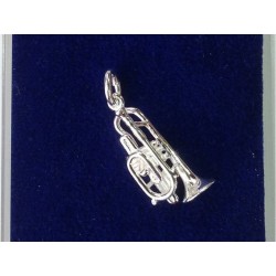 Pendentif - Cornet Argent