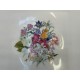 Autocollant "Fleurs" Cor des Alpes