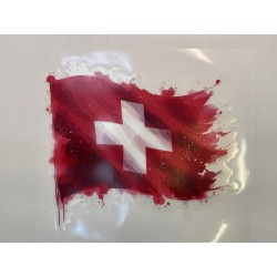 Autocollant "Swiss" - Cor des Alpes