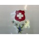 Autocollant "Swiss - Flower" - Cor des Alpes