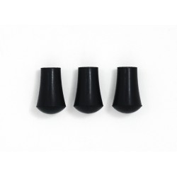 Gomme pour Pieds de FloorTom Ø9,5mm - 3 pièces